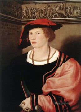  hans - Retrato de Benedikt von Hertenstein Renacimiento Hans Holbein el Joven